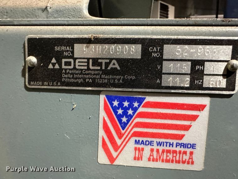 image for item LN9187 Delta 52-963  bandsaw