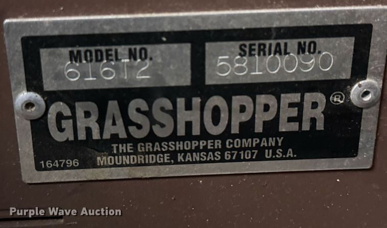 image for item LN9329 Grasshopper 616  ZTR lawn mower