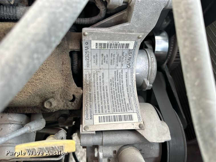 image for item LN9339 2001 Dodge Ram 2500 Laramie SLT  flatbed pickup truck