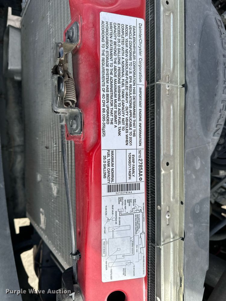 image for item LN9339 2001 Dodge Ram 2500 Laramie SLT  flatbed pickup truck