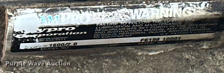 image for item LN9340 Brush fire skid unit