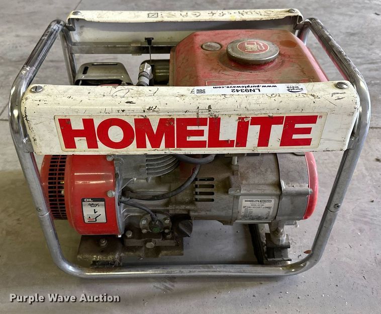 image for item LN9342 Homelite HG 1400  generator