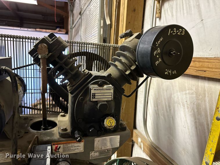 image for item LN9352 Ingersoll Rand T30  air compressor