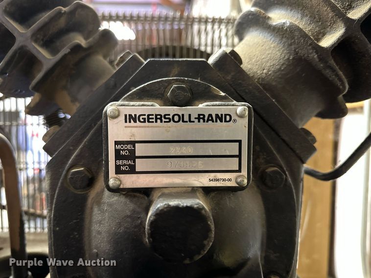 image for item LN9352 Ingersoll Rand T30  air compressor
