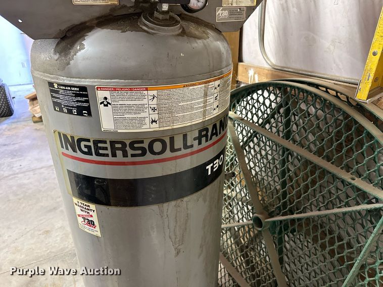 image for item LN9352 Ingersoll Rand T30  air compressor