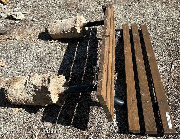 image for item LN9354 (3) 6' benches