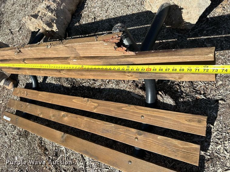 image for item LN9354 (3) 6' benches