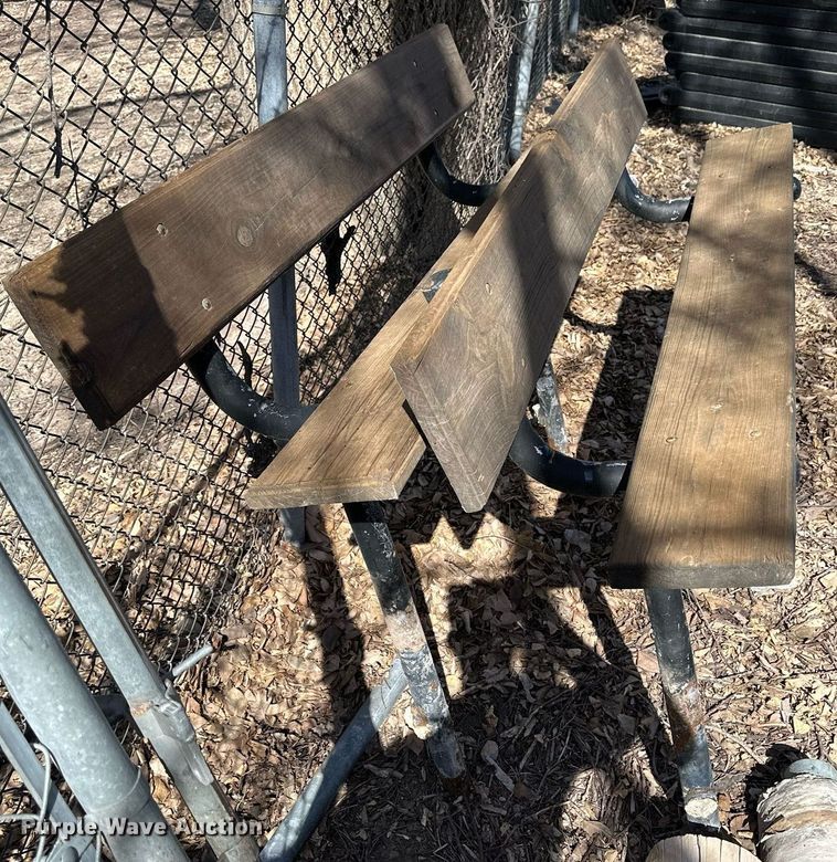 image for item LN9354 (3) 6' benches