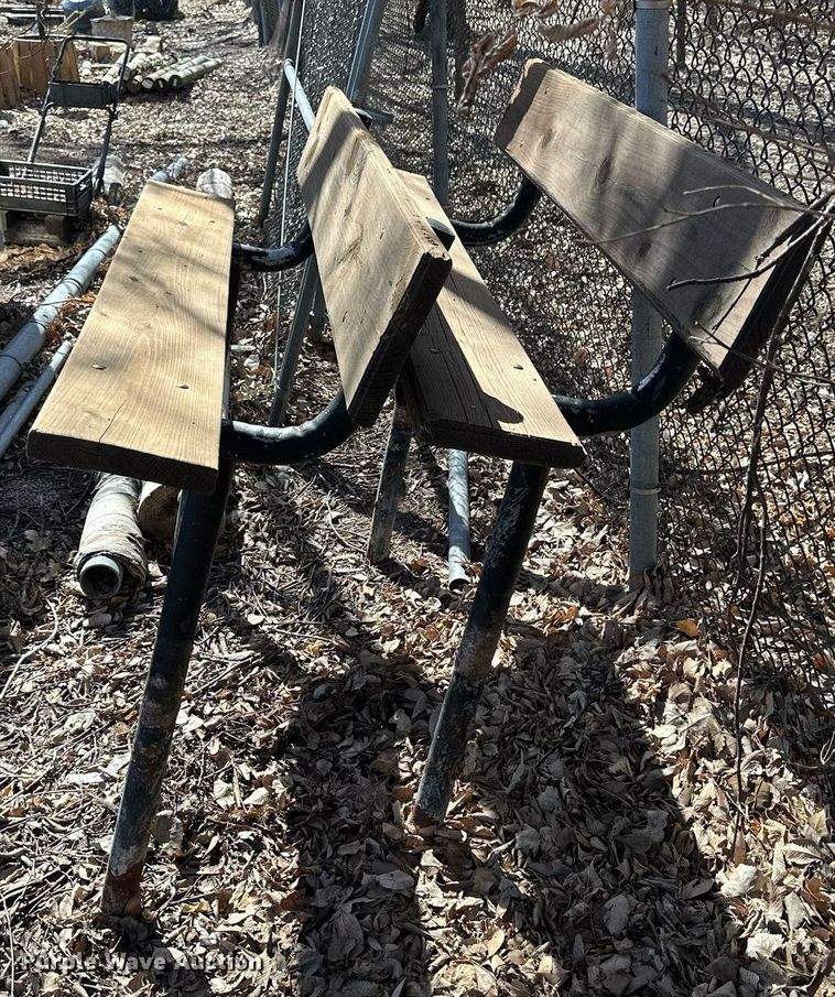 image for item LN9354 (3) 6' benches