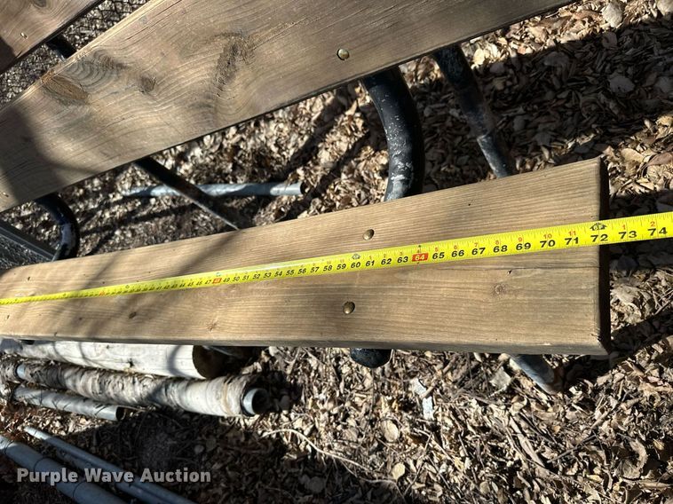 image for item LN9354 (3) 6' benches