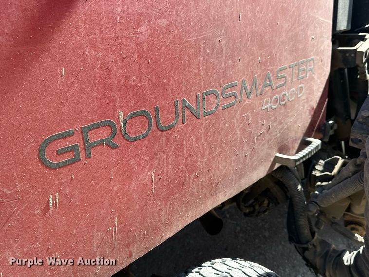 image for item LN9356 Toro Groundsmaster 4000D  lawn mower