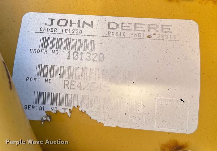 image for item LR9547 1995 John Deere 690E LC  excavator