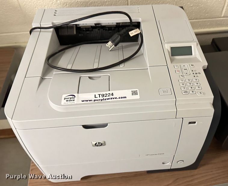 image for item LT9224 HP LaserJet P3015  printer