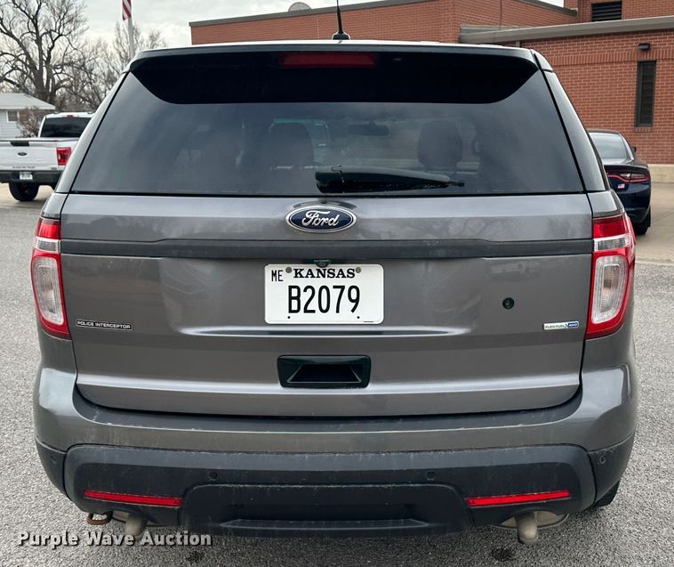 image for item LT9240 2013 Ford Explorer Police Interceptor  SUV