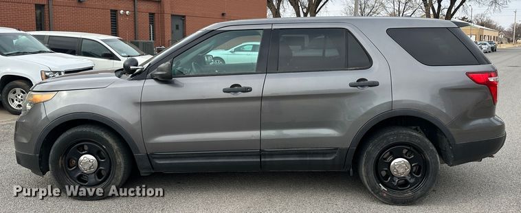 image for item LT9240 2013 Ford Explorer Police Interceptor  SUV
