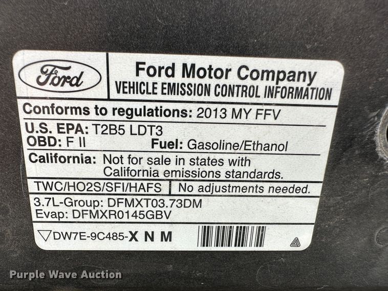 image for item LT9240 2013 Ford Explorer Police Interceptor  SUV