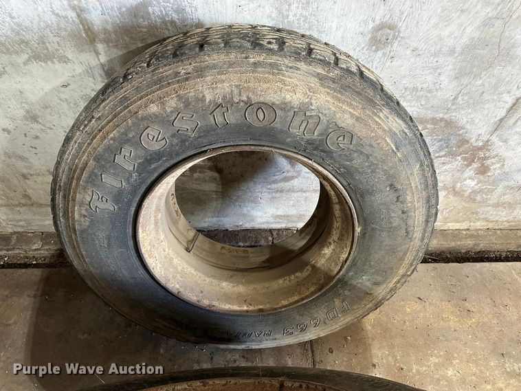 image for item LT9336 (2) 10.00R20 tires