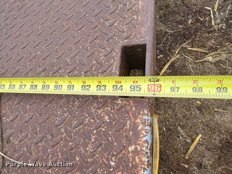 image for item LV9309 1993 Custom Fabricators  equipment trailer