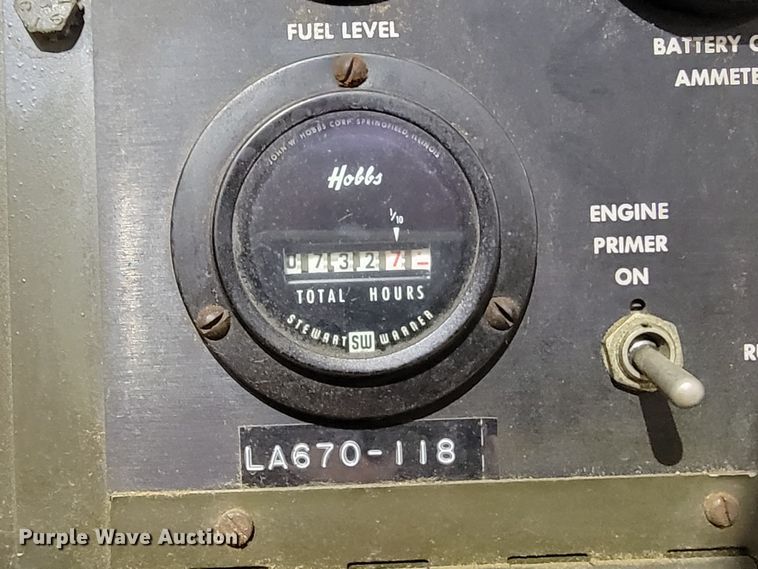 image for item LV9329 Westinghouse SF-30 MD CIED  generator