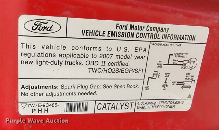 image for item LV9332 2007 Ford F150 XL  pickup truck