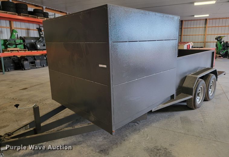 image for item LV9335 Silver Fox Trailers  concrete equipment trailer