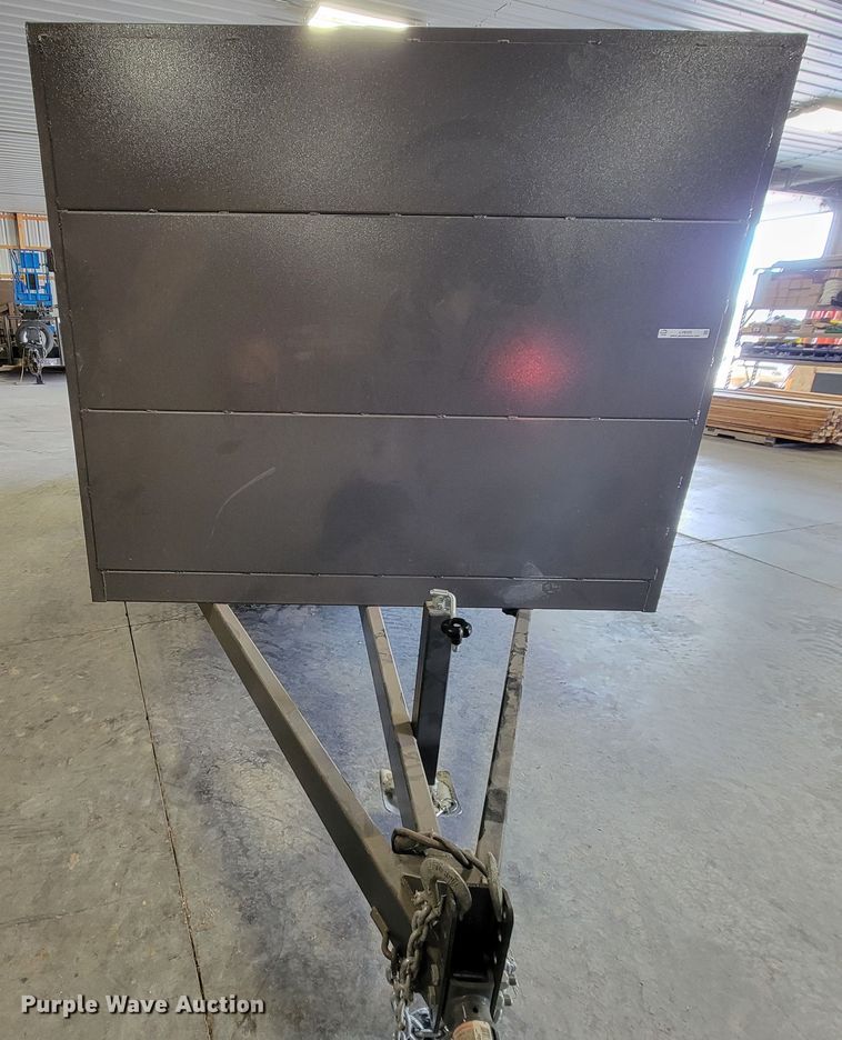 image for item LV9335 Silver Fox Trailers  concrete equipment trailer