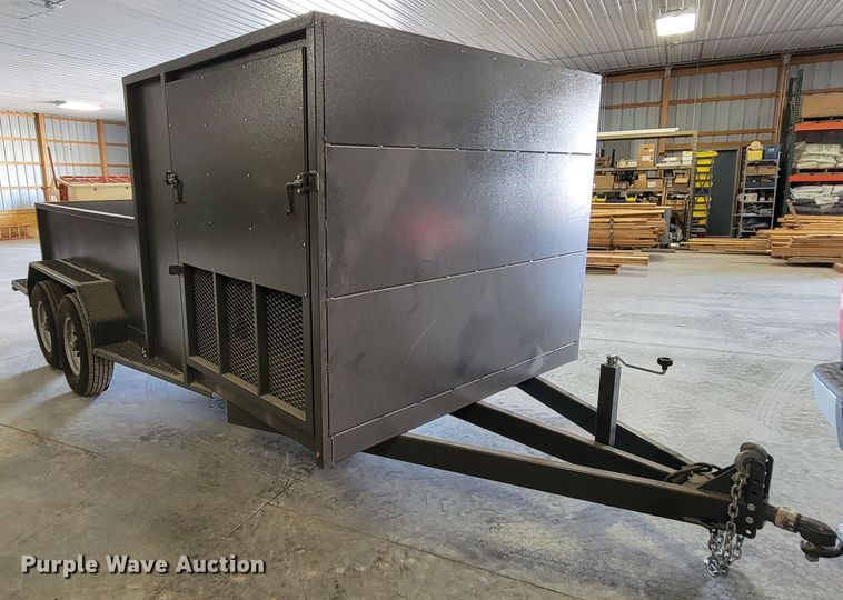 image for item LV9335 Silver Fox Trailers  concrete equipment trailer