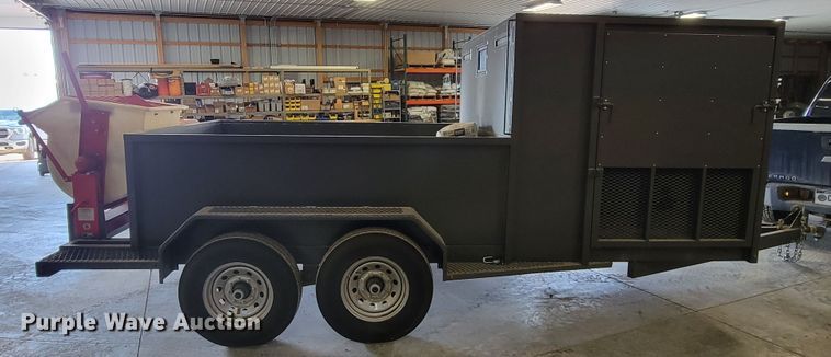 image for item LV9335 Silver Fox Trailers  concrete equipment trailer