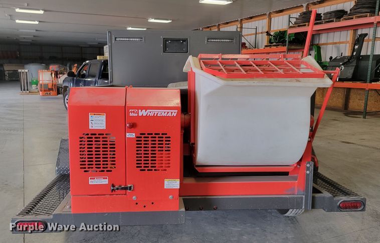 image for item LV9335 Silver Fox Trailers  concrete equipment trailer