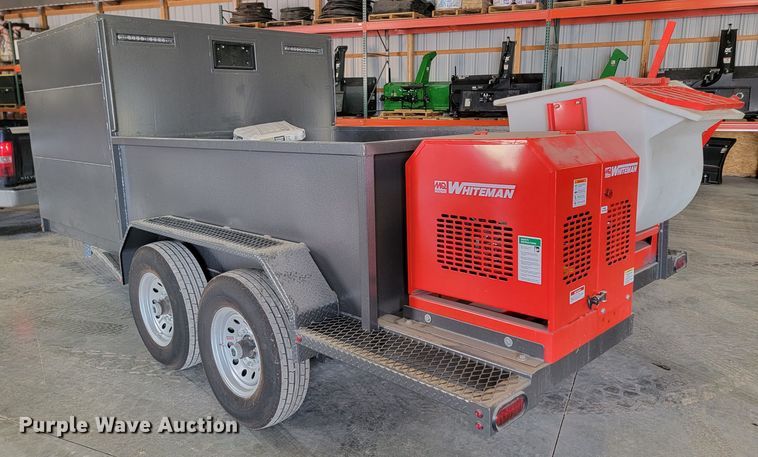 image for item LV9335 Silver Fox Trailers  concrete equipment trailer