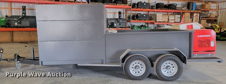 image for item LV9335 Silver Fox Trailers  concrete equipment trailer