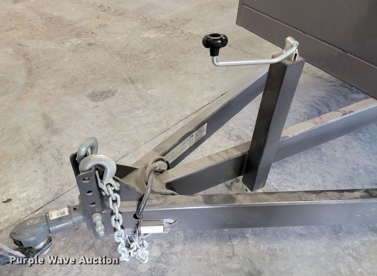 image for item LV9335 Silver Fox Trailers  concrete equipment trailer