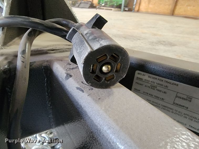 image for item LV9335 Silver Fox Trailers  concrete equipment trailer