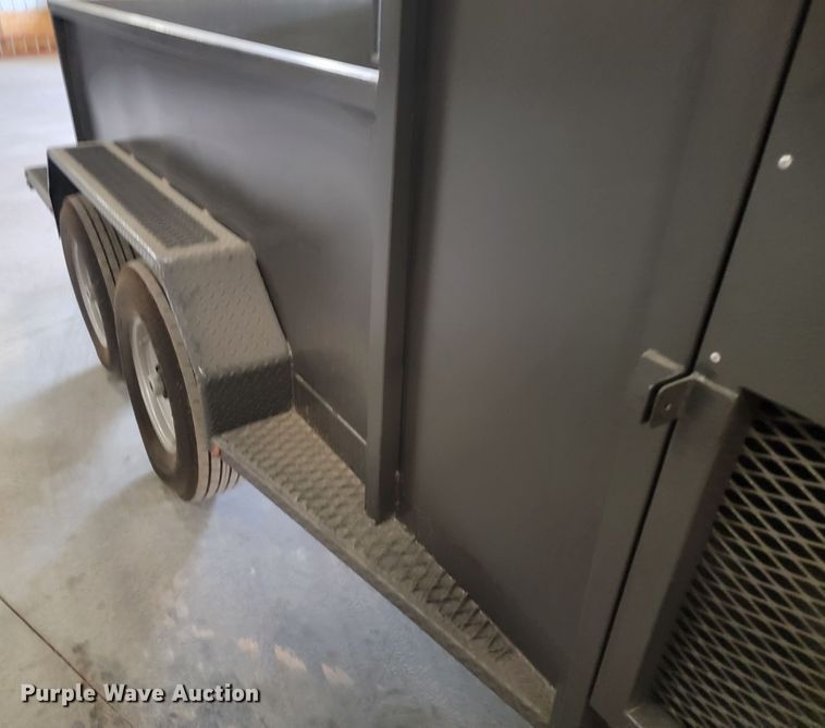 image for item LV9335 Silver Fox Trailers  concrete equipment trailer