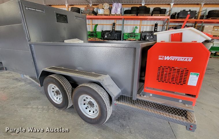 image for item LV9335 Silver Fox Trailers  concrete equipment trailer