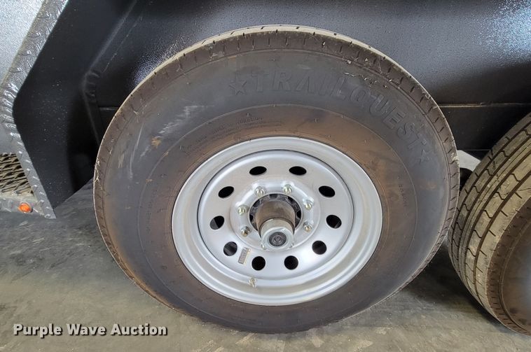 image for item LV9335 Silver Fox Trailers  concrete equipment trailer