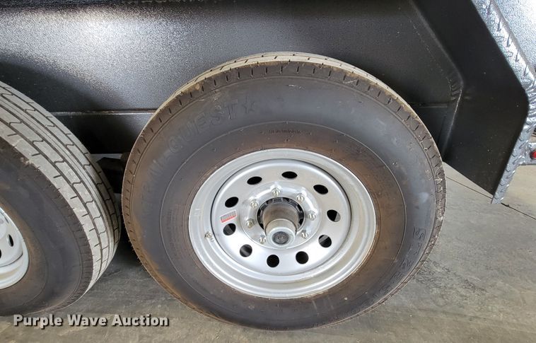 image for item LV9335 Silver Fox Trailers  concrete equipment trailer