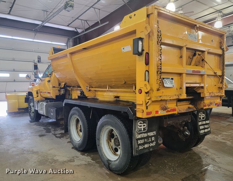 image for item LV9353 2001 GMC C8500  dump truck