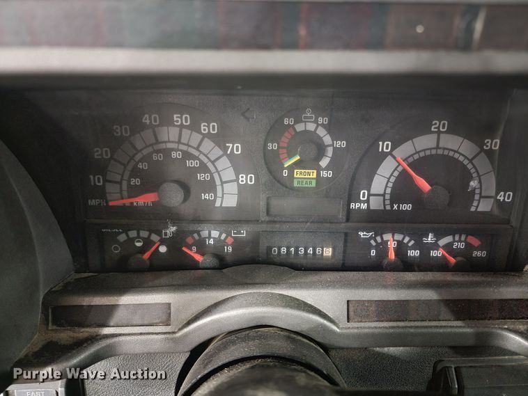 image for item LV9353 2001 GMC C8500  dump truck