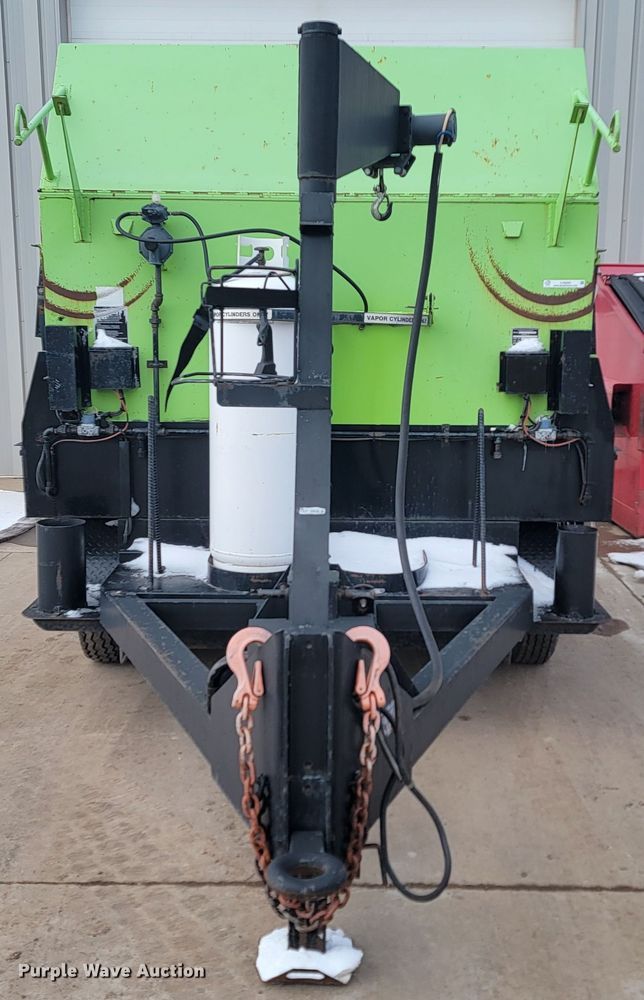 image for item LV9354 2005 Raytech Mini Combo  infrared asphalt heater trailer