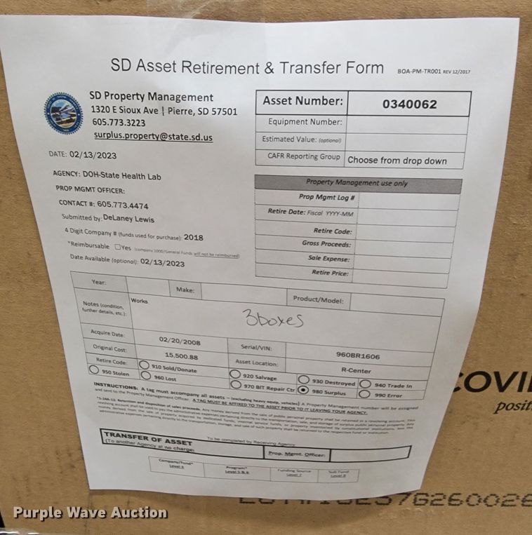 image for item LV9367 Bio-Rad  laboratory equipment