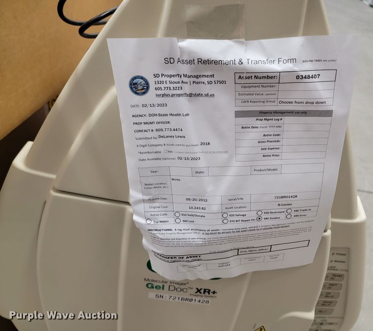 image for item LV9367 Bio-Rad  laboratory equipment