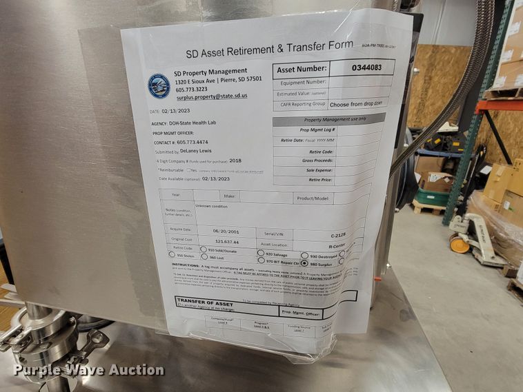 image for item LV9368 Steris VHP M100-S  decontamination system