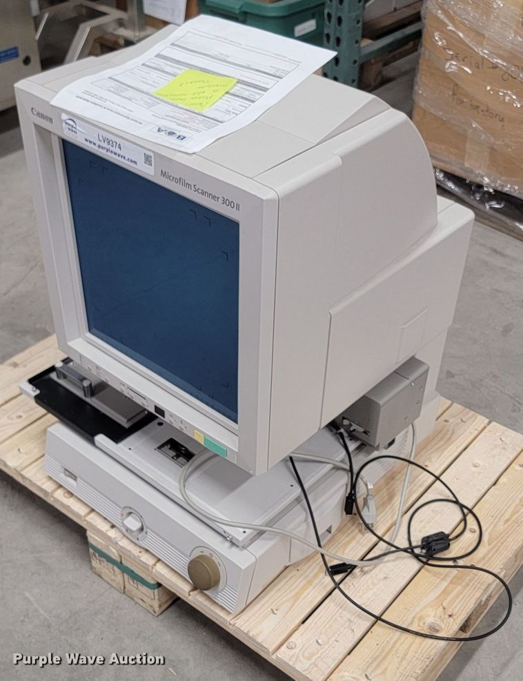 image for item LV9374 Cannon MS300II  micro film scanner