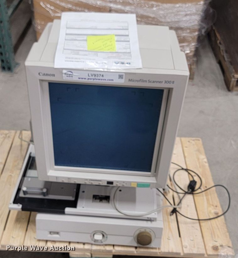 image for item LV9374 Cannon MS300II  micro film scanner
