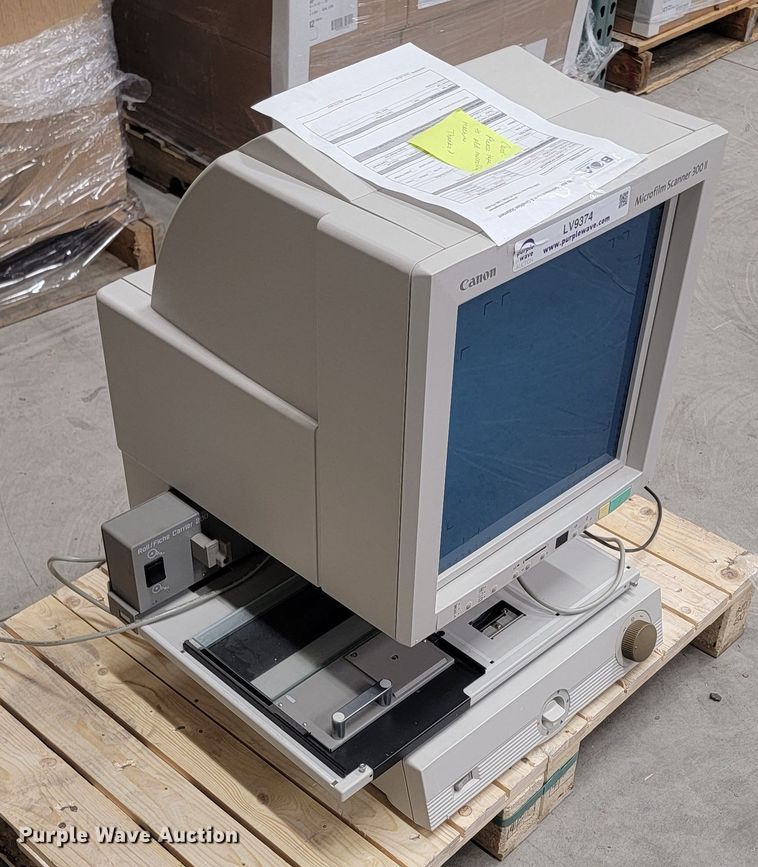image for item LV9374 Cannon MS300II  micro film scanner