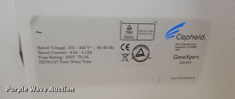 image for item LV9376 Cepheid Genxpert GX-XVI  molecular analyzer