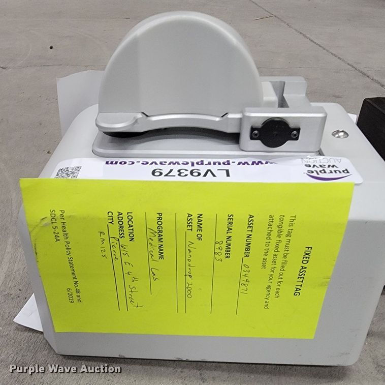 image for item LV9379 Thermo Scientific Nanodrop 2000  spectrophotometer