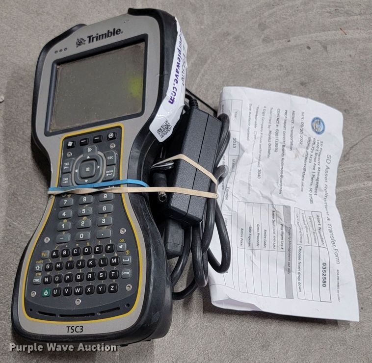 image for item LV9380 Trimble TSC3  data collector