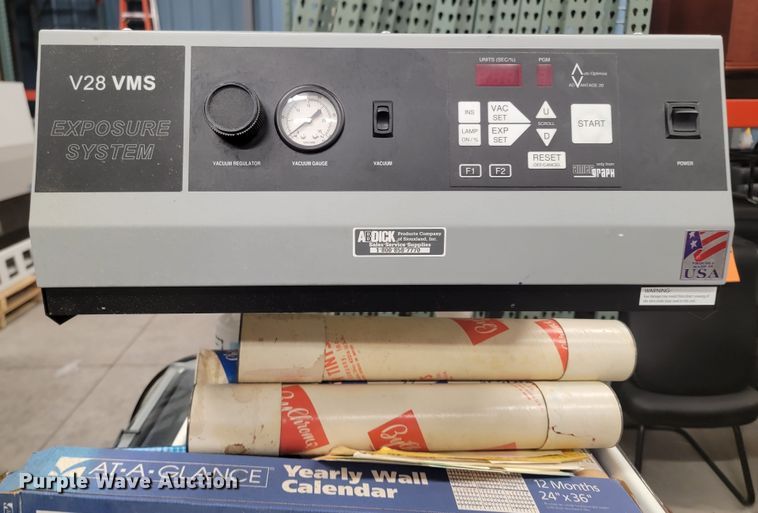 image for item LV9382 Amergraph V28 VMS  exposure system